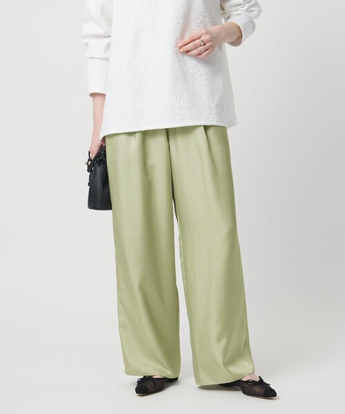 ユナイテッドアローズ　新品未使用　イージーパンツ UNITED ARROWS（ユナイテッドアローズ） パンツ シルクライク イージー