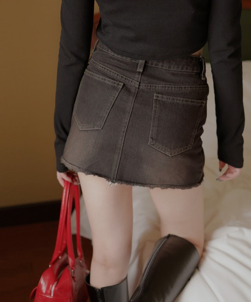 「Mili affinity」 ミニスカート FREE ブラック レディース_画像2