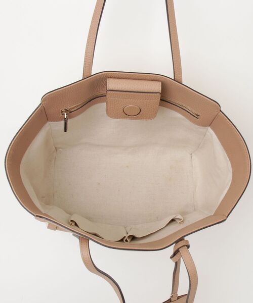 GUCCI（グッチ） キャンバス レザー トートバッグ - ベージュ