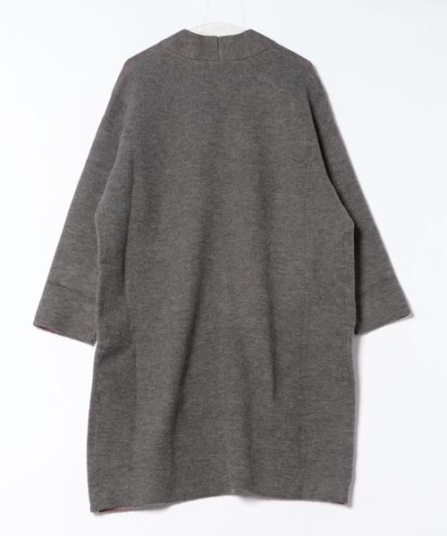 「PICCIN」 ニットカーディガン M ベージュ レディース_画像2