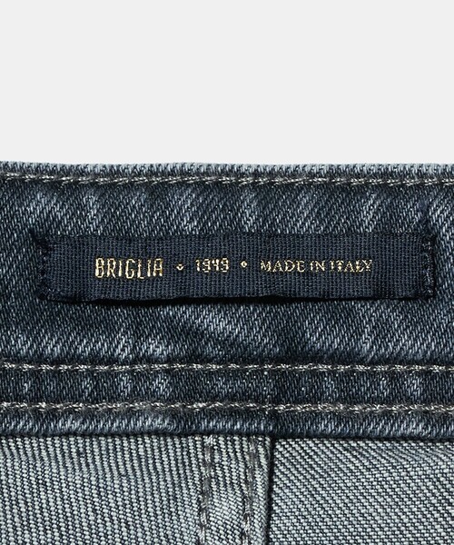 ジーンズ 「BRIGLIA 1949」 5ポケット カラー デニム パンツ メンズ