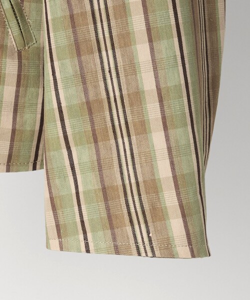 コート ジャケット 「LOEFF」チェック スイングトップ MENS メンズの画像