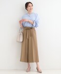 ワイドパンツ パンツ 「洗濯機可/S-LL」ハ...の詳細画像3