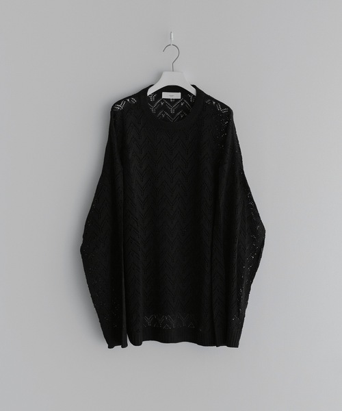 「remer」 長袖ニット SMALL アイボリー メンズ_画像8