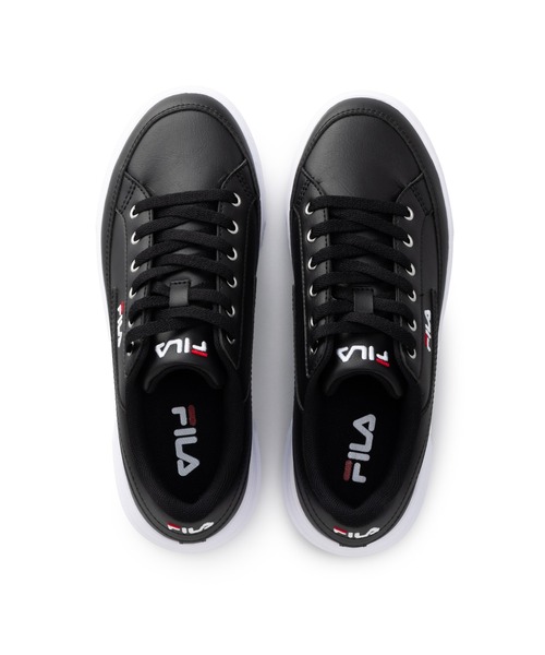 「FILA」 ローカットスニーカー 25.0cm ブラック レディース_画像5