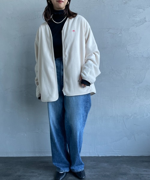 Danton（ダントン） ブルゾン M アイボリー レディース : ZOZOTOWN 