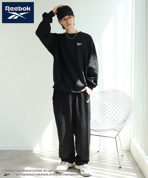 Reebokクラシック　セットアップ Reebok（リーボック） セットアップ L ブラック メンズ : ZOZOTOWN ウォーキング・ランニングウェア