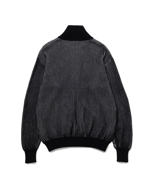 「JUNRED」 長袖ニット L ブラック メンズ_画像3