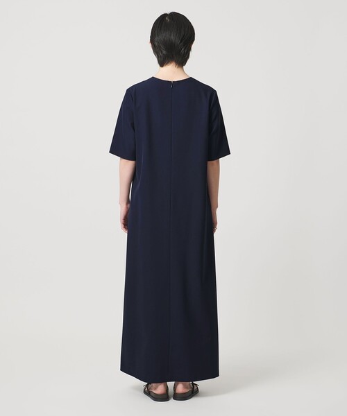 ワンピース 「MARW UNITED ARROWS」5分袖 ベーシック ロング ワンピースの画像