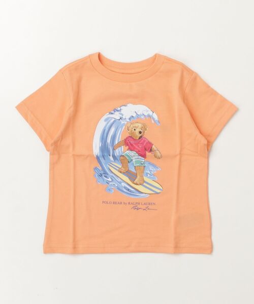 tシャツ Polo ベア コットン ジャージー Tシャツ キッズ 子供服 男の子の画像