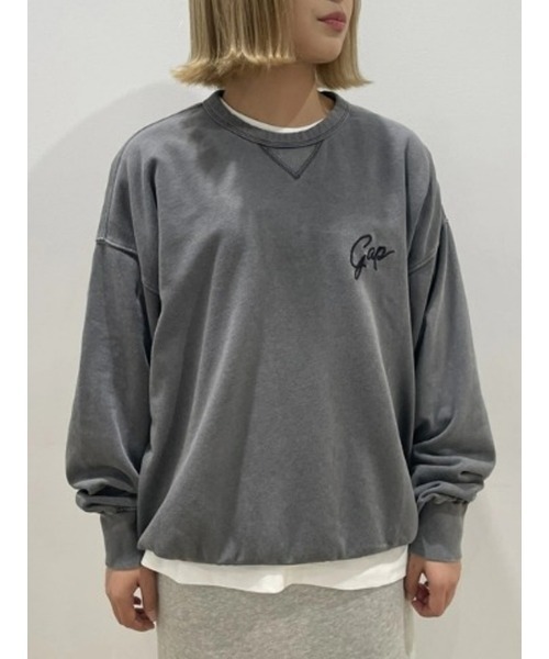 GAP（ギャップ） スウェットカットソー M グレー メンズ : ZOZOTOWN 