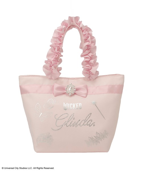 Maison de FLEUR（メゾンドフルール） トートバッグ GLINDA/フリル 