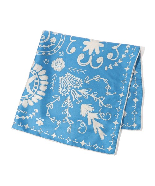 manipuri（マニプリ） スカーフ バンダナ manipuri BANDANA シルク