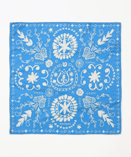 manipuri（マニプリ） スカーフ バンダナ manipuri BANDANA シルク