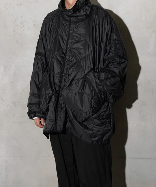 ダウンジャケット ダウン PHINGERIN / フィンガリン FUTON QUILT COAT (PD-252-JK-071) メンズ レディースの画像