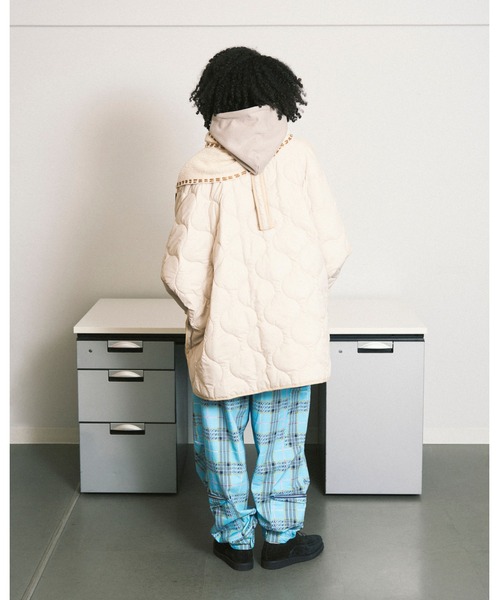ダウンジャケット ダウン PHINGERIN / フィンガリン FUTON QUILT COAT (PD-252-JK-071) メンズ レディースの画像