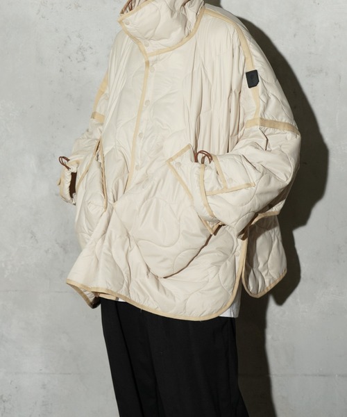 ダウンジャケット ダウン PHINGERIN / フィンガリン FUTON QUILT COAT (PD-252-JK-071) メンズ レディースの画像