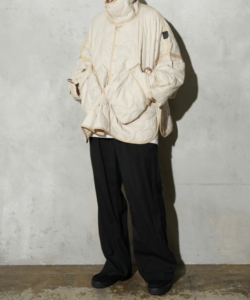 ダウンジャケット ダウン PHINGERIN / フィンガリン FUTON QUILT COAT (PD-252-JK-071) メンズ レディースの画像