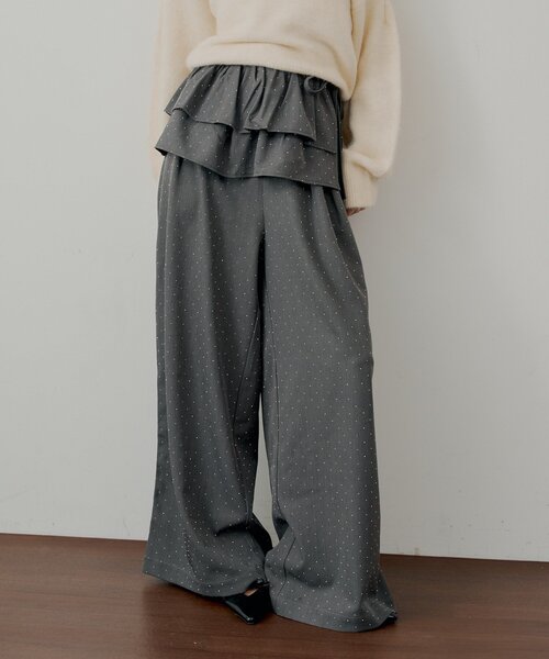 Chico（チコ） パンツ FREE グレー系その他2 レディース : ZOZOTOWN