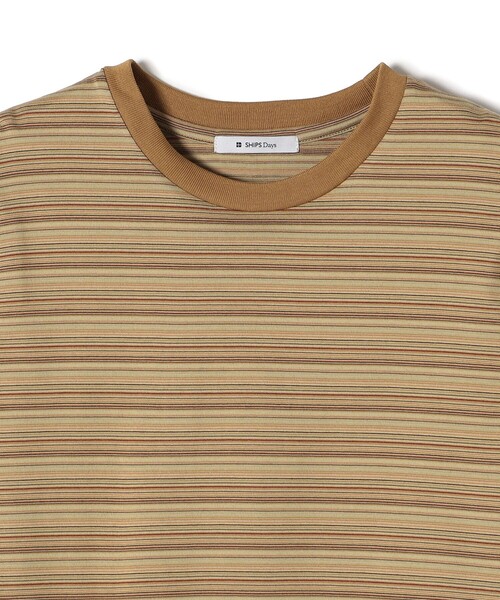 「SHIPS Days」 半袖Tシャツ ONE SIZE ブラウン レディース_画像5