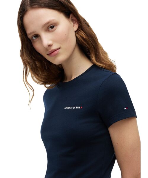 tシャツ 半袖 エッセンシャルロゴスリムTシャツ レディース | TOMMY JEANS | 10