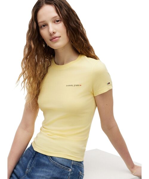 tシャツ 半袖 エッセンシャルロゴスリムTシャツ レディース | TOMMY JEANS | 15