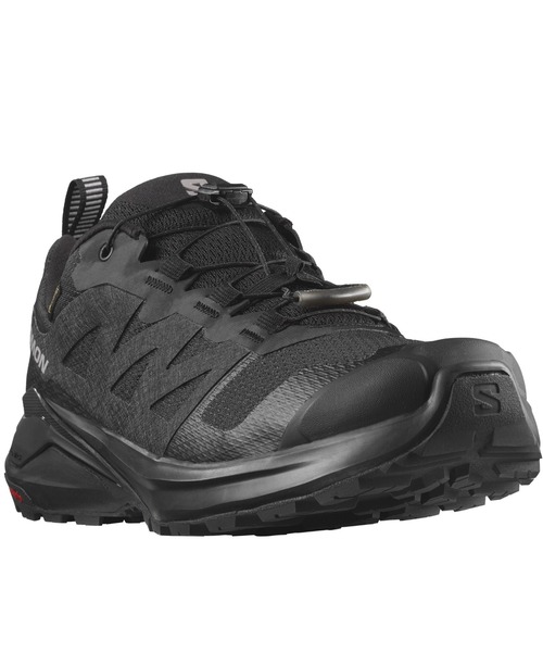 サロモン　SALOMON スニーカー　黒　24.5 SALOMON（サロモン） ローカットスニーカー 24.5cm ブラック×ブラック