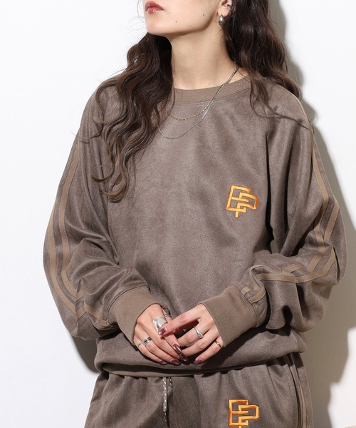 「FUNALIVE」 「expect」長袖Tシャツ L グレー メンズ_画像2
