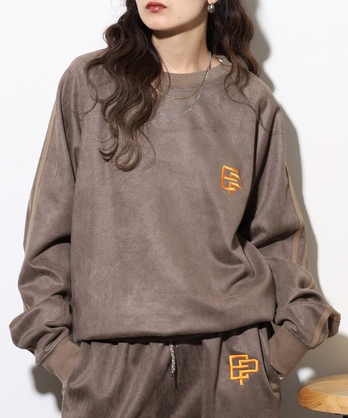 「FUNALIVE」 「expect」長袖Tシャツ L グレー メンズ_画像3