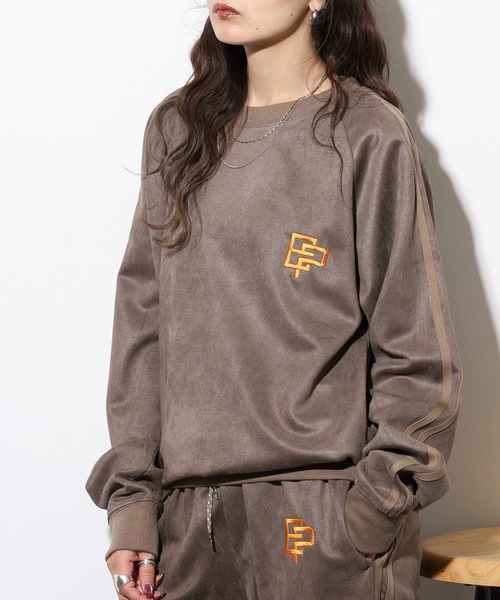 「FUNALIVE」 「expect」長袖Tシャツ L グレー メンズ_画像4