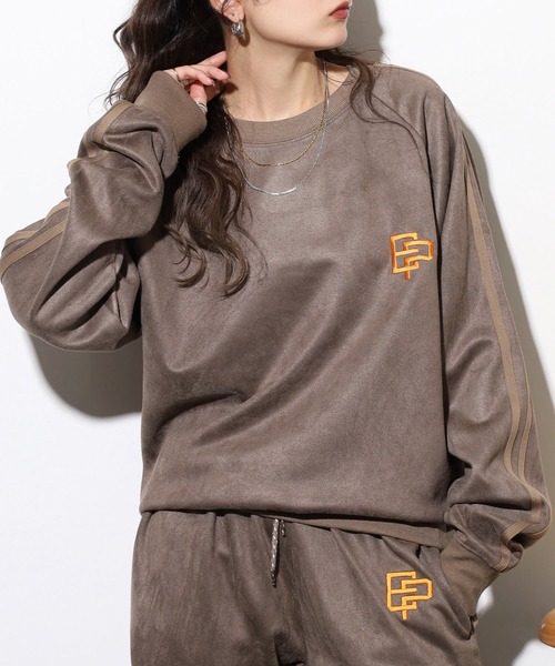 「FUNALIVE」 「expect」長袖Tシャツ L グレー メンズ_画像5