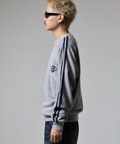 「FUNALIVE」 「expect」長袖Tシャツ L グレー メンズ_画像8