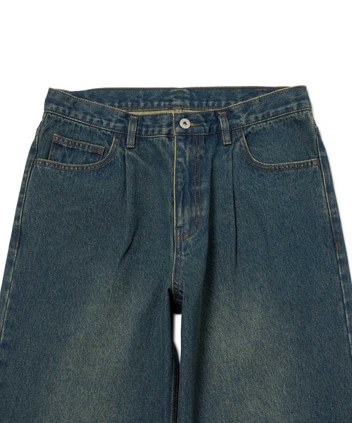 「JUNRED」 デニムパンツ S サックスブルー メンズ_画像7