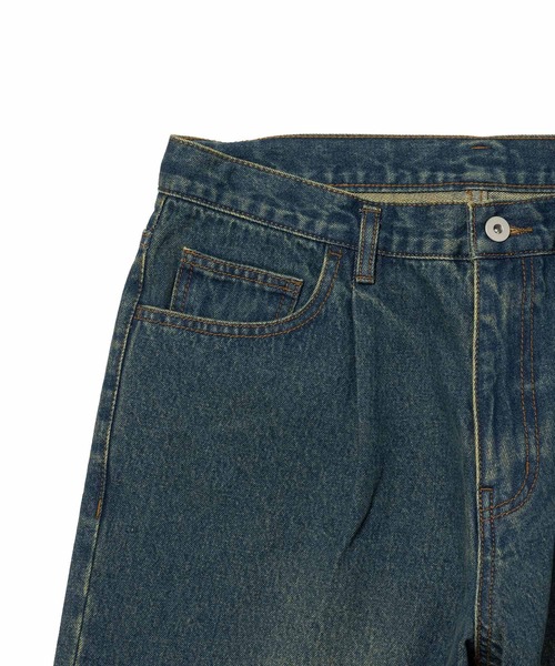「JUNRED」 デニムパンツ S サックスブルー メンズ_画像9