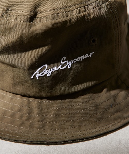 「reyn spooner」 ハット FREE ブラック メンズ_画像3