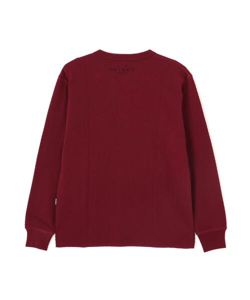 AVIREX（アヴィレックス） ヘンリーネック tシャツ 「WEB＆DEPOT限定