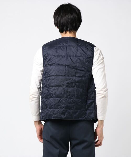 TAION ベスト ジレ V NECK BUTTON DOWN VEST (ブイネック ボタン