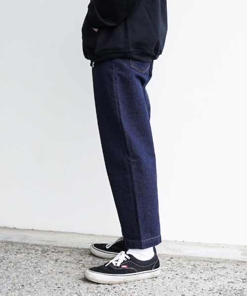 パンツ デニム ジーンズ order loose denim pants one wash｜zozo｜19