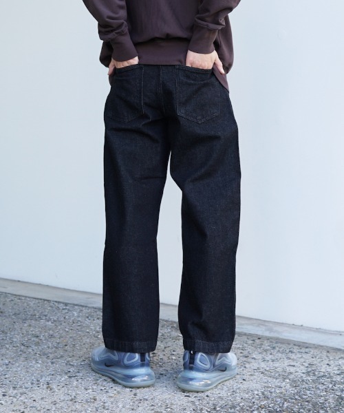 order【オーダー】loose denim pants one wash 