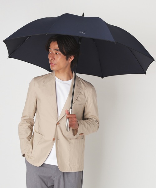 MIZUNO 傘 耐風 長傘 ”パイピング” メンズ : ZOZOTOWN Yahoo!店