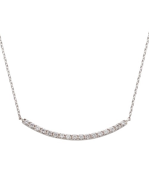 VENDOME AOYAMA ネックレス プラチナ ダイヤモンド リュール 
