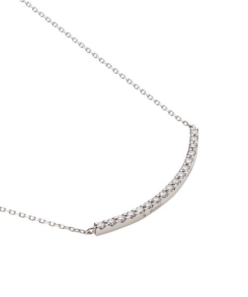 ネックレス プラチナ ダイヤモンド　リュール ネックレス計0.20ct レディースの画像