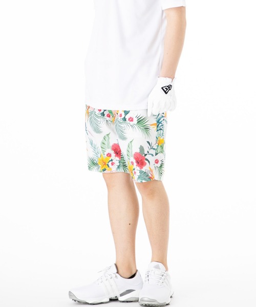 NEW ERA パンツ ニューエラ ゴルフウェア ショートパンツ 柄