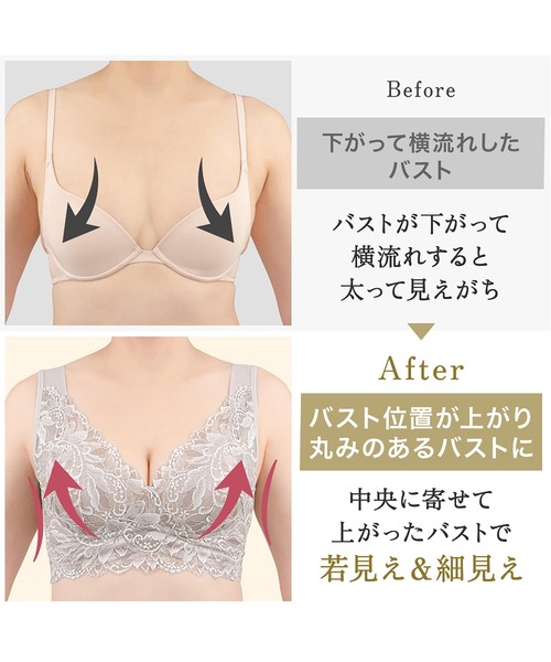 ブラデリスニューヨークピースハートフルカップカシュクールブラシアーグレージュL ブラデリスニューヨーク ハートフルカップ カシュクールブラ24