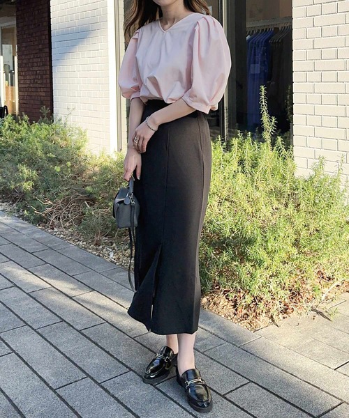 スカート　ナイン　未使用 Isn't She？ スカート スリットナロースカート : ZOZOTOWN Yahoo