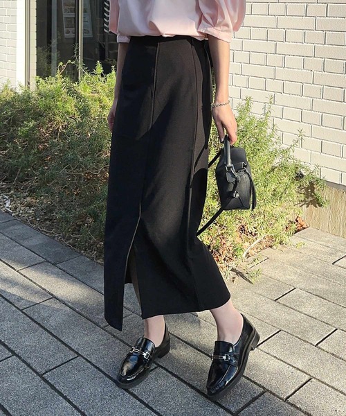 Isn't She？ スカート スリットナロースカート : ZOZOTOWN Yahoo