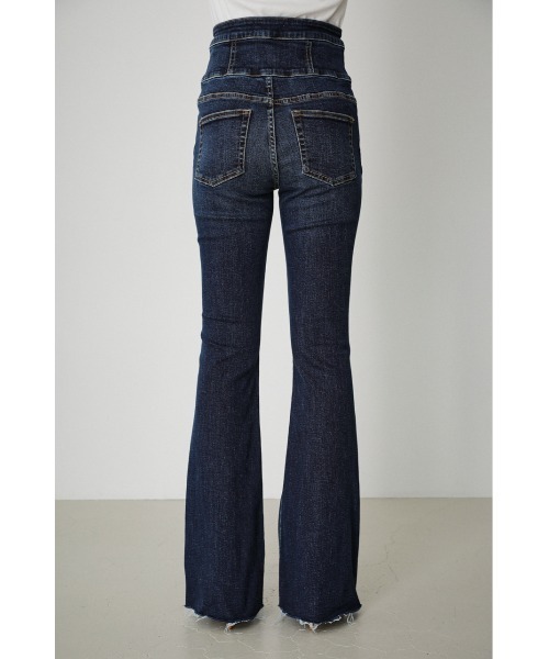 MOUSSY マウジー　フレアデニムパンツ ハイウエスト AZUL BY MOUSSY ジーンズ デニム デニムパンツ HIGH WAIST