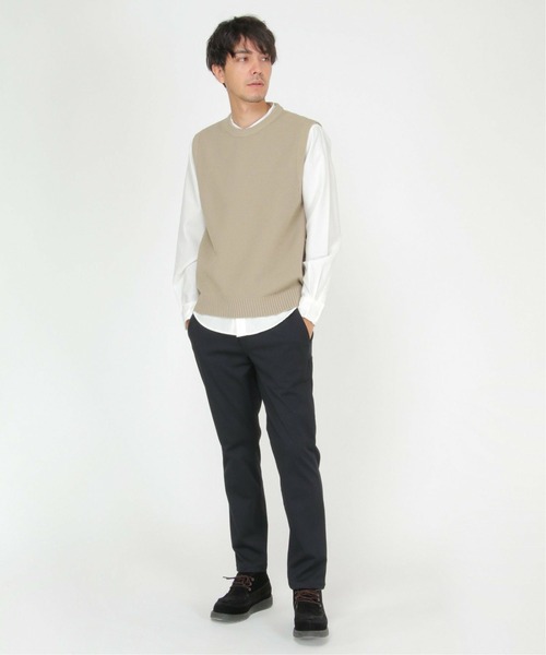 【専用】<LE PHIL>ＴＲストレッチ/ニットベスト　ジレ LE PHIL｜ル フィルのベスト・ジレ（ジャケット）通販｜ELLE