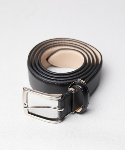 ARCHIVER ベルト 「77」カラーストレッチ レザーベルト メンズ