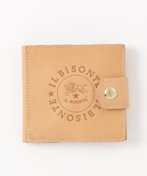 二つ折り財布 財布 IL BISONTE / ORIGINAL LEATHER / ウォレット レディース メンズの画像
